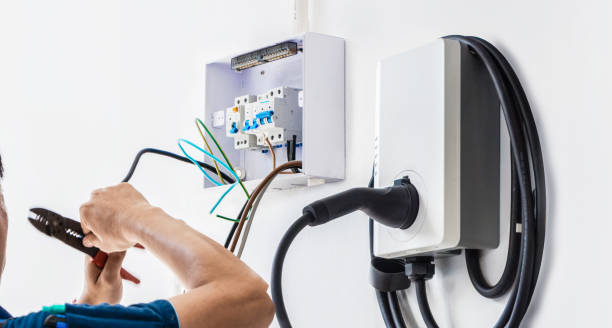 Best Ceiling Fan Installation Electrician  in Breckenridge, MI